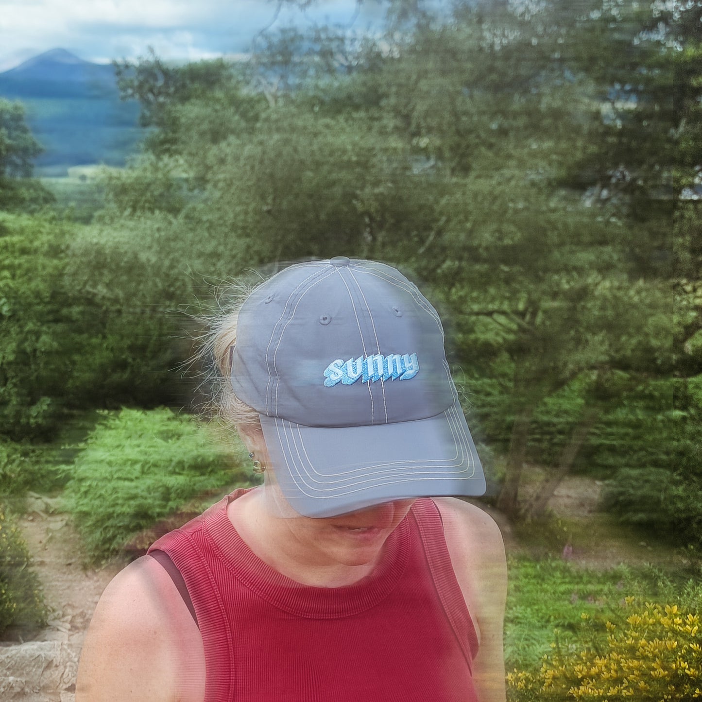 Taffeta Contrast Cap